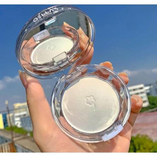 Makeup Loose Powder Compact Delicate Micro-pearl Light And Transparent Invisible Pores For Face Finish Setting QBMY