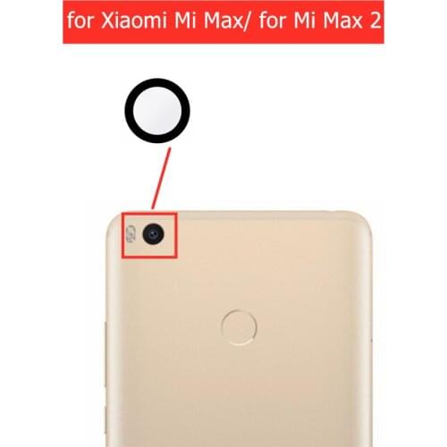 2pcs for Xiaomi Mi Max/ for Xiaomi Mi Max 2 Back Camera Glass Lens Rear Camera Glass with 3M Glue Replacement Repair Parts