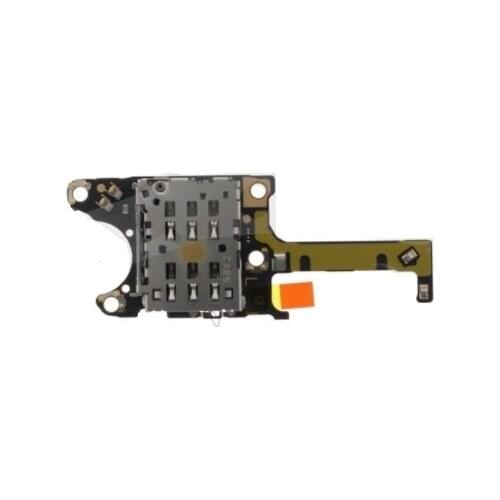SIM Card Reader Holder Slot Flex Ribbon Cable Connector Board For Huawei P40 Pro With Microphone Flex