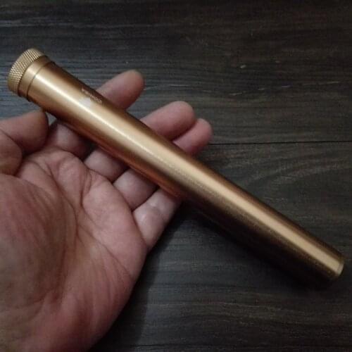 Aluminum Sealing Tube Portable Lightweight Storage Bottle Can Metal Cylinder