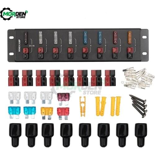 AP-8S 8 Way Power Distributor DIY Kit HF Short Wave Radio Communication Power Supply Less Than DC 36V 40A