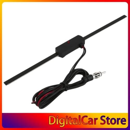Black Universal Car Windshield Electronic AM-FM Radio Non-Directional Hot Selling
