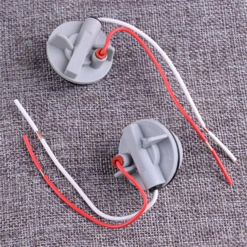 CITALL 2Pcs 1156 BA15S PY21W LED Bulb Holder Socket Connector Base Adapter For Tail Brake Light