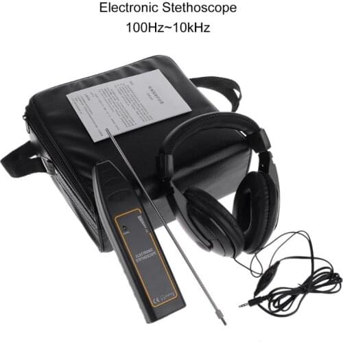 Water Leak Detector Water Tank Pipe Electronic Stethoscope Car Noise Diagnostic M89B