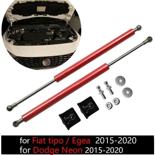 For Fiat tipo/Egea 2015-2020 For Dodge Neon Front Hood Bonnet Modify Gas Struts Lift Support Shock Damper Absorber For Fiat Egea