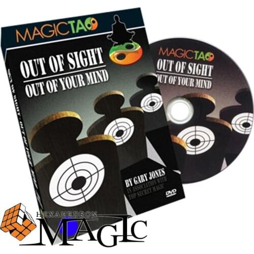 Out of Sight Out Of Your Mind by Gary Jones and Magic Tao close-up card magic trick / wholesale