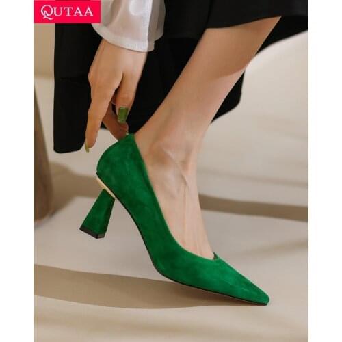 Свадебные туфли для невесты QUTAA China At AliExpress