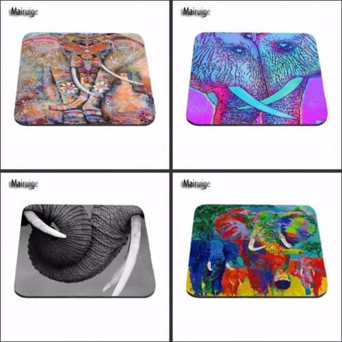 Luxury Print Elephant Art New Size Mouse Pad Rubber Pad Size For 180x220x2mm 250x290x2mmAnd 250mmx200mmx 2mm Mat Free Design