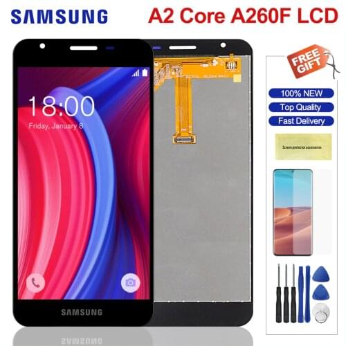 Lcd For Samsung Galaxy A2 Core A2Core A260 Lcd Display Touch Screen Digitizer Assembly For Samsung A260 SM-A260F/DS A260F A260G