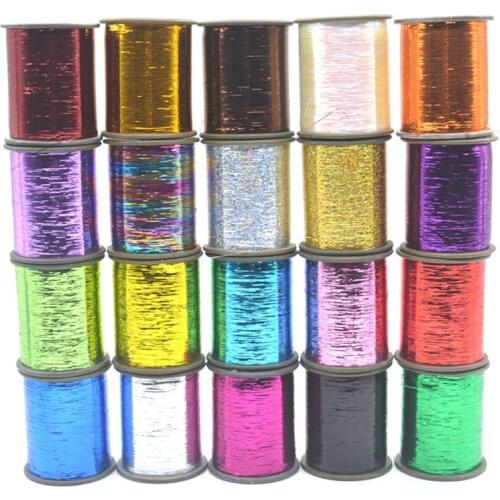 0.3mm-2mmColor Embroidery Flat Silk Thread Tie Thread Silk Thread Braided Decorative Thread Diy Material Accessories