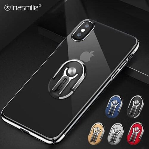 360-degree rotation rotable mobile phone bracket metal magnet mobile phone bracket ring buckle magnetic car mobile phone bracket