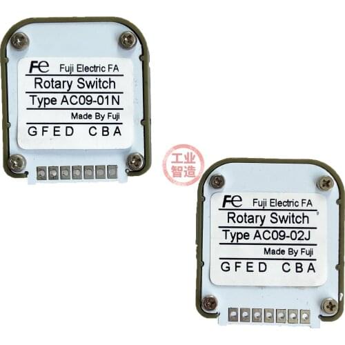 AC09-01J 02J 03J 01N 02N 03N rotary override band feed coding switch