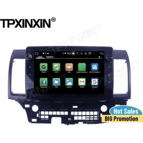 Carplay Car Radio 2 Din Receiver Recorder Android For Mitsubishi Lancer 2007-2012 2013 2014 2015 GPS Player Auto Audio Head Unit