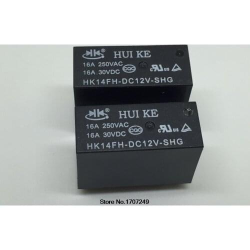 Free Shipping 20pcs/lot 100% new original relay HK14FH-DC12V-SHG 16A 250V correspond to G2R-1-E-12VDC