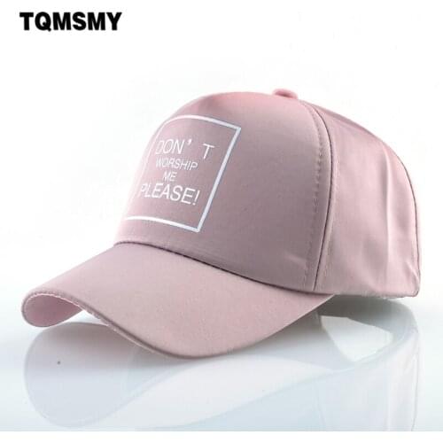 Unisex baseball caps women Sun visor hats Hip Hop cap men Don't Warship Me Letter bone Snapback caps truck casquette