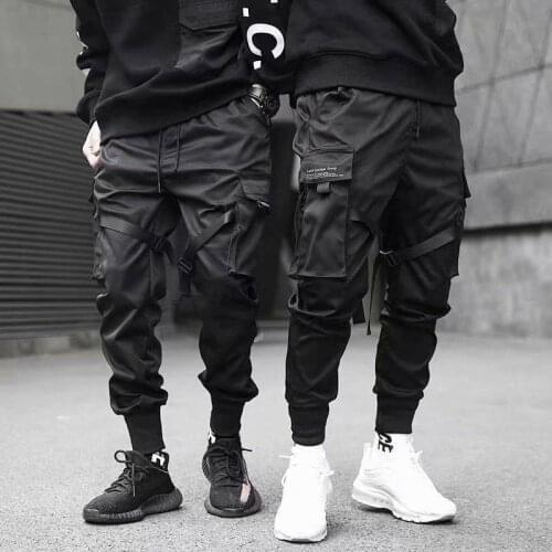 2020 Summer Cargo Pants Men Harem Pants Street Fashion Hip Hop Elastic Pants Feet Joggers Harajuku Sweatpant Comfort Trousers