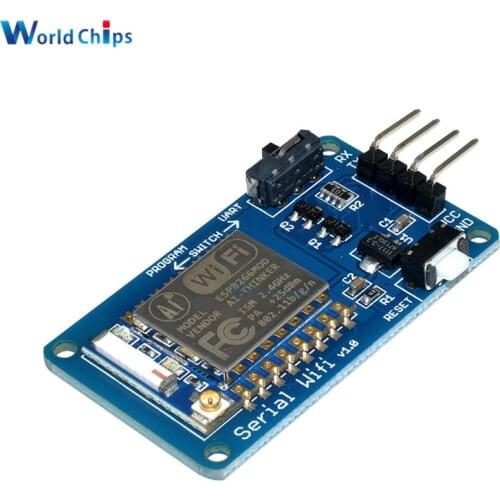 ESP8266 ESP-07 ESP07 Wifi Serial Transceiver Wireless Board Module 3.3V 5V 8N1 TTL UART Port Controller For Arduino R3 One