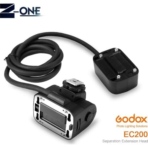 Godox EC200 Extension Head Hot shoe Remote Separation Extension Head Flash 1.85m for Godox AD200