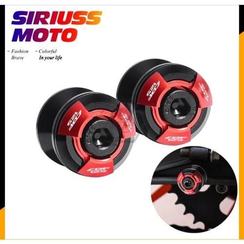 Motorcycle Accessories Swingarm Spools Slider Stand Screws Case for Honda CBF125 CBF 125 2009-2015