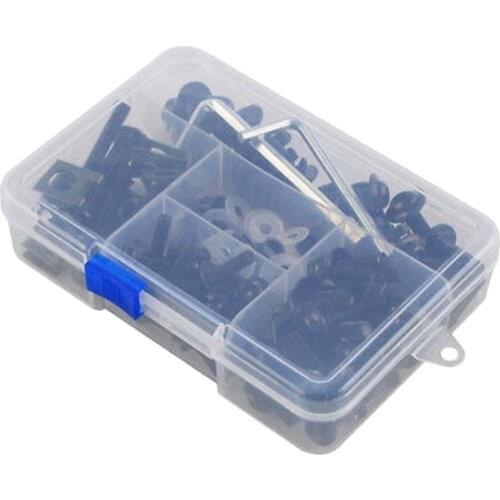 177Pcs Motorcycle Body Fairing Screw Set for Kawasaki Suzuki Yamaha