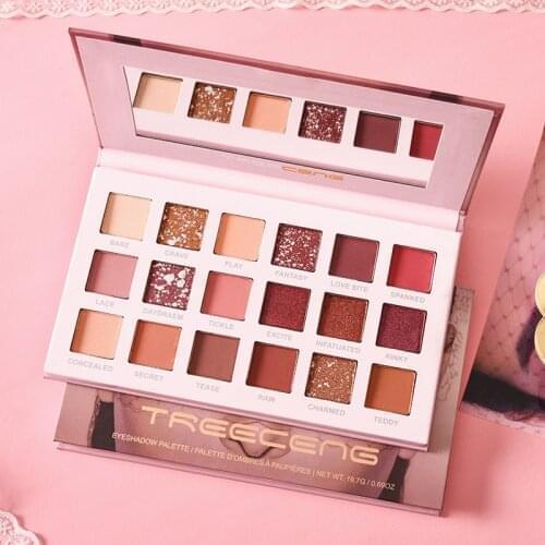 New Eyeshadow Palette 15/16/18 Kleuren Matte Oogschaduw Palette Glitter oogschaduw Make-Up Naakt Makeup Set Cosmetica Eye Shadow