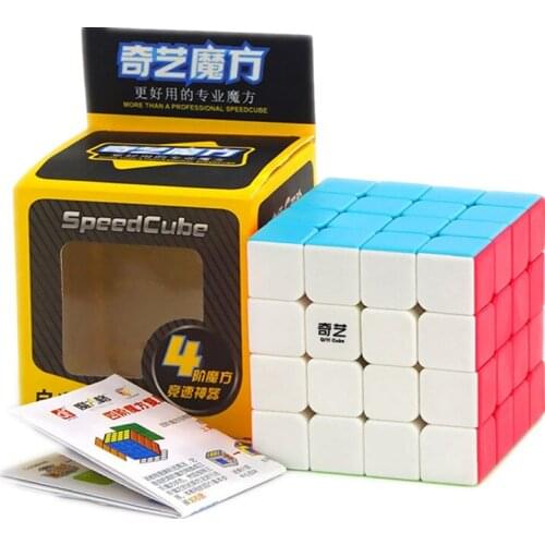 Qiyi Yuan S 4x4 Magic Cube Puzzle Speed Cube 4x4x4 62mm size Professional Speed Cube Magico Educational Toy For Children Cube