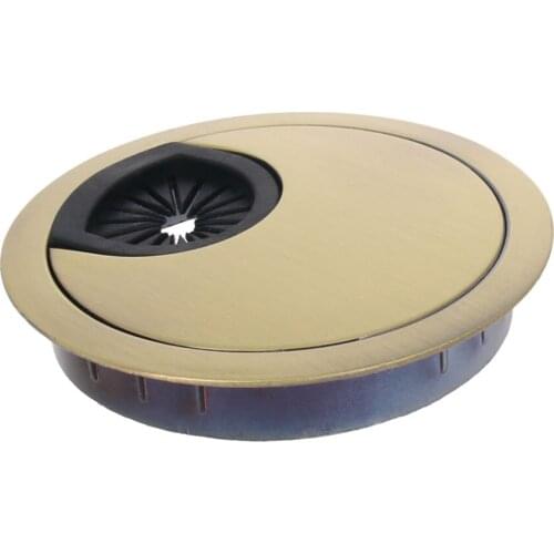 MroMax New Desk Threading Box Zinc Alloy Plating 58*69*14mm 60mm Bright Chrome/Pearl Silver/Brushed/Red/Green Ancient 1/2/4PCS