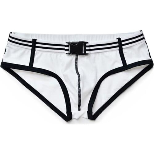 SD649 2020 new sexy solid white gray black swimsuits men beach shorts swim bikinis board surf swimming trunk pool men swimwear