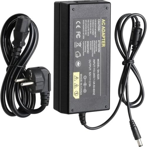 AC100V-240V / DC12V 2A Output Power Adaptor EU/AU/UK/US Plug Power Adapter Wall Charger DC 5.5mm x 2.1mm for CCTV Camera