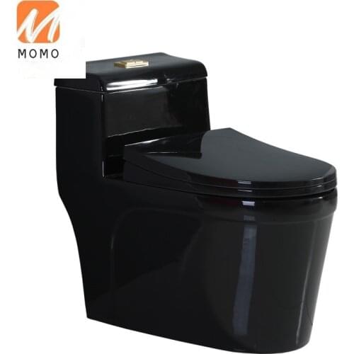 Manufacturers directly camp siphon toilet color toilet water-saving silent buffer quality seat hotel project Biological Toilet