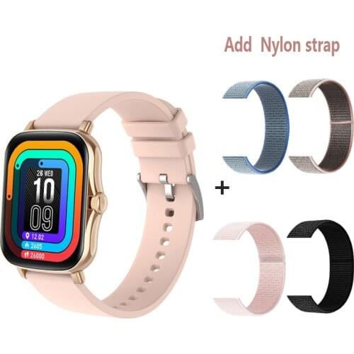 2021 P8 Plus 1.69 inch Full Screen Smart Watches Men Women IP67 Waterproof Smartwatch Sports Fitness GTS 2 For Xiaomi Huawei