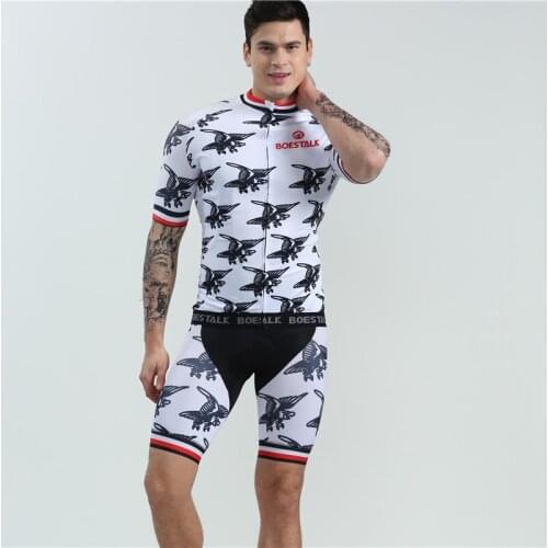 BOESTALK mountain bike cycling sportswear training casual sweatshirt mens short sleeve summer quick-drying breathable fabric