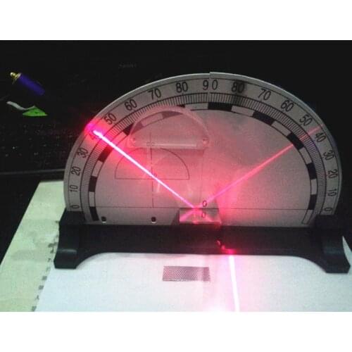Light refraction teaching instrument junior high school physics optical experiment equipment total reflection