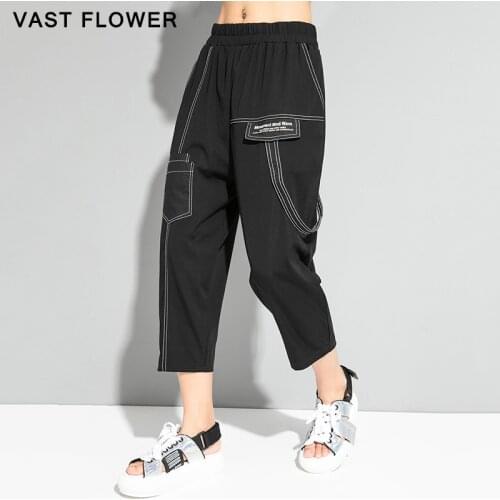VAST FLOWER Women's Trousers Harem Pants
