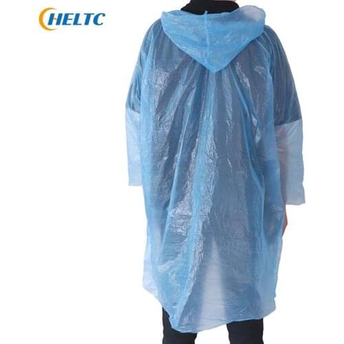 1/10PCS Disposable Raincoat Adult Emergency Waterproof Hood poncho Travel Hiking Camping Rain Coat Unisex Rainwear