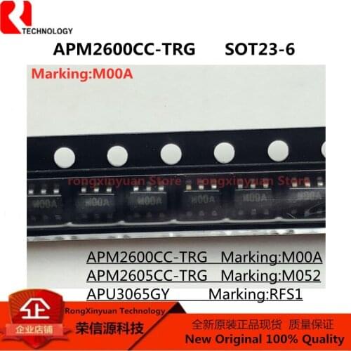 10pcs/lot APM2605CC-TRL APM2605CC-TRG APM2605CC APM2605 Marking:M052 SOT23-6 100% New Original