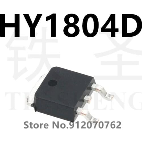 10PCS/LOT 100% new original HY1804D HY1804 TO-252 80A 40V MOS tube