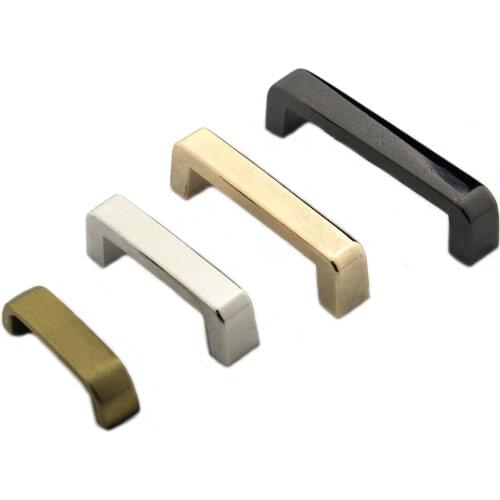 2pcs Bag Metal Fashion Arch Bridge Hanger hooks Connector Handbag Side Buckle Clips Bags Belts Strap Leather Crafts Hardware