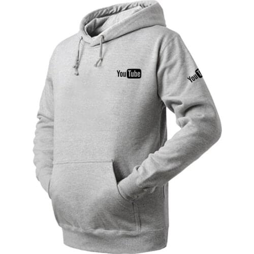 2021 Youtube Pullover Hoodies High Quality winter Sweatshirt Pullover