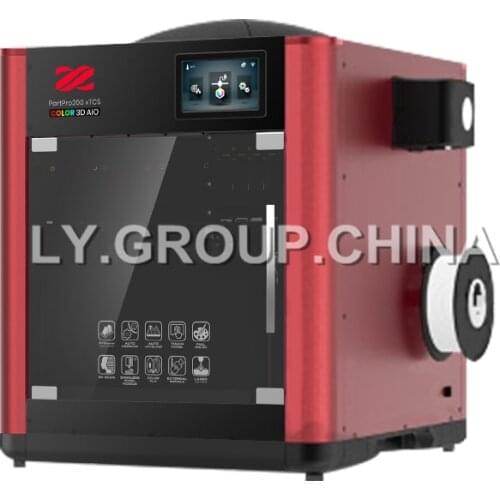 Original Commercial Use Industrial level 3D printer PartPro200 x TCS full color with Scan optional laser engraving function CMYK