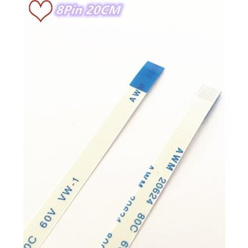 8 Pin 20cm For Asus X550 X550V X550C X550CC F550V Mouse TouchPad Flex Cable Cord DC Power Connector