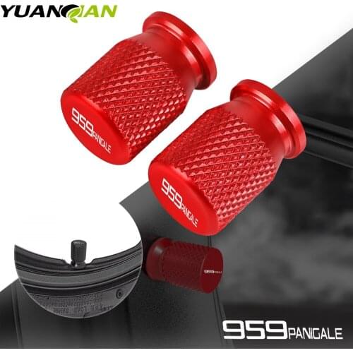 Motorcycle CNC Aluminum For DUCATI 959 Panigale 959Panigale 2016-2020 Stone Valve Cap Vehicle Wheel Tire Valve Stem Caps Covers
