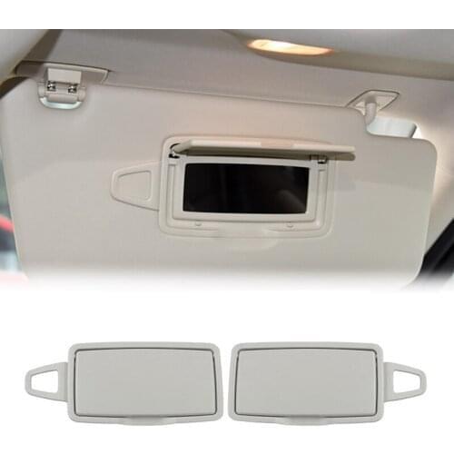 AU05 -Car Front Sun Shade Visor Makeup Cosmetic Mirror Cover Replacement for Mercedes Benz C Class GLC W205 W253