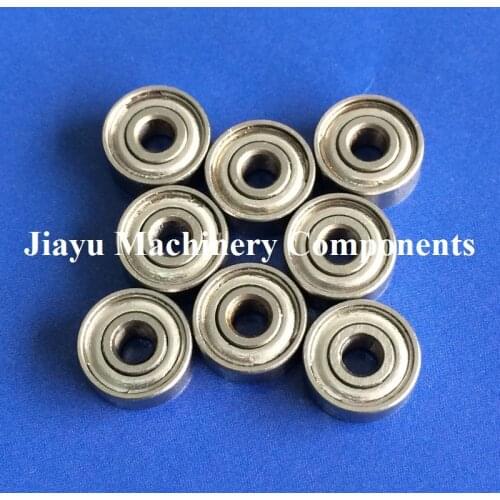 Free Shipping 50 PCS SR2ZZ Bearings 1/8 x 3/8 x 5/32 inch Stainless Steel Ball Bearings DDR-2ZZ