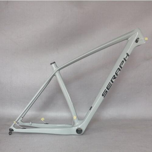Seraph brand carbon fiber T800 29er 142 X12mm axle and 148X12mm axle custom paint BB92 mtb frame FM799