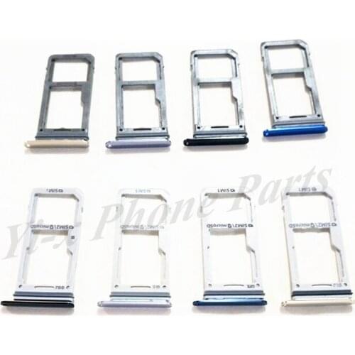 50PCS Single/Dual Sim card Holder For Samsung Galaxy Note 8 N950 N950FD SIM Card Tray Holder Replacement Part