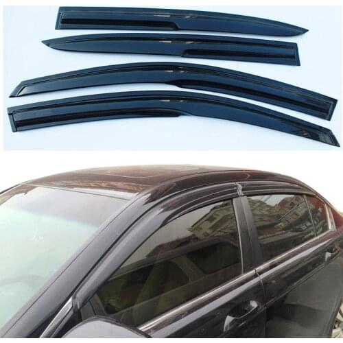 Window Visor For Honda Accord 2008 2009 2000 2011 2012 Wind Shields Sun Rain Deflector Guards Side Window Deflector