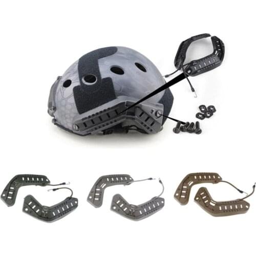 Helmet Accessory Rail Mount Tactical FAST Helmet Accessory ARC Helmet Mount Rail Hunting Paintball Fast Helmets