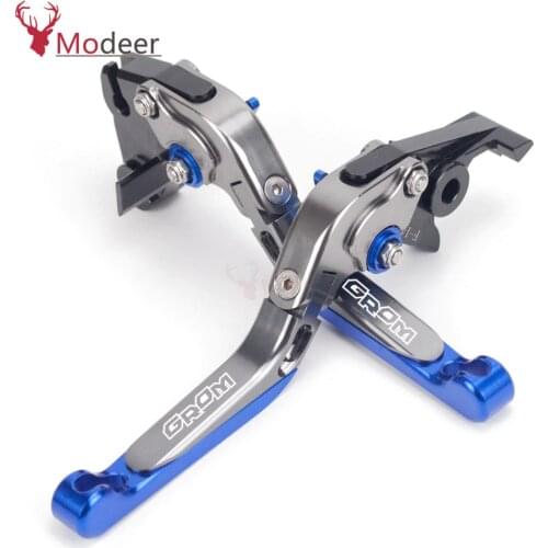 Motorcycle Accessories Adjustable Folding Brake Levers Handlebar Clutch For Honda GROM 2014 2015 2016 2017 2018 2019 2020