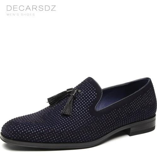 DECARSDZ Men Dress Shoes 2021 New Fashion Man Luxury Office Footwear Brand Design Men Formal Shoes For Men Shoes chaussure homme
